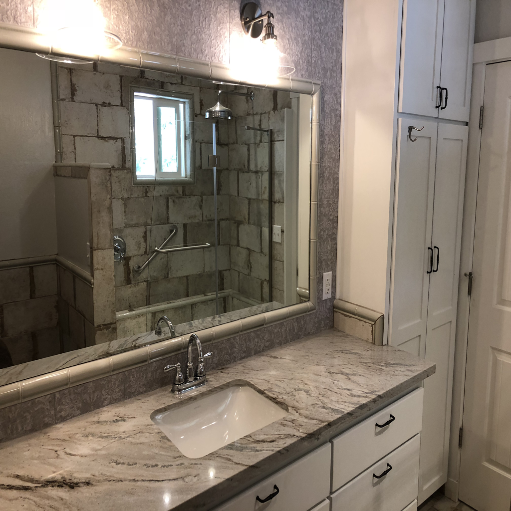 bathroom tile and stone remodeling